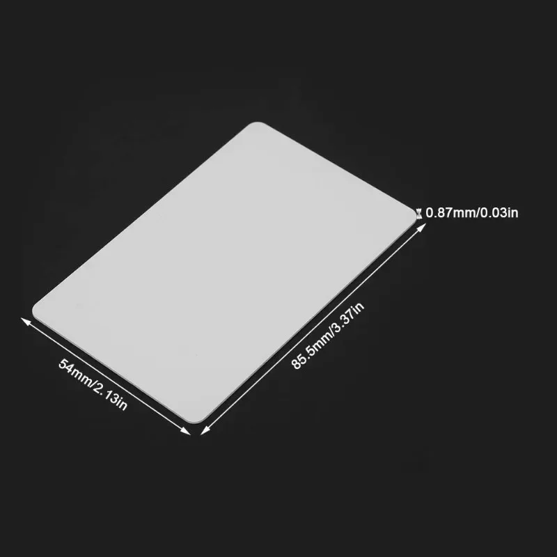 ESSERING-Puce Intelligente de Proximité S50 Classique 1K Dallas RFID, 100mm, pour Système de Contrôle d'Accès, ISO14443A, Nuit 0, Ininscriptible, 10 à 0.8 Pièces