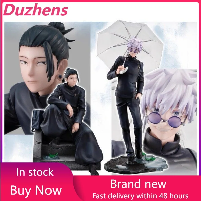 

In stock Megahouse Original Jujutsu Kaisen Gojo Satoru Geto Suguru PVC Action Anime Figure Model Toys Figure Doll Gift