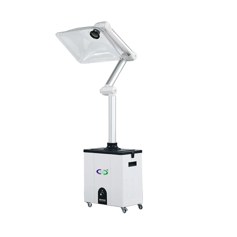 High Airflow Fume Extractor with Articulated Arm for Dust Control Heavy-Duty Industrial Multi-Application Fume Purifier
