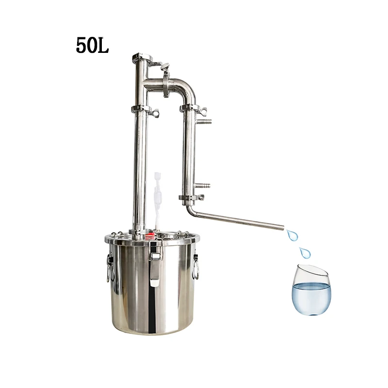 50L stainless steel household brewing equipment Alcohol distiller brandy whisky vodka distiller