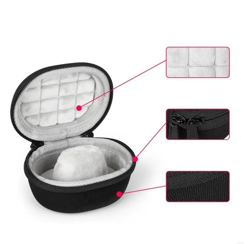 K9FC Shockproof Watch for Case Soft Interior Zipper Waterproof Storage Box for Smartw