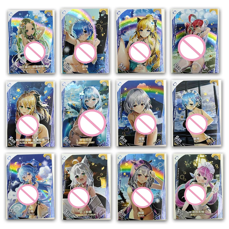 

Cherry Blossom Kitagawa Marin Ganyu Rem School Uniform Series Ssr Card Anime Characters New Game Collection Boys Birthday Gifts