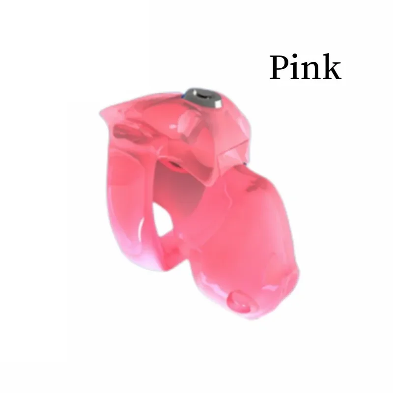 2023 Upgrade HT-V5 Male Chastity Cage Click Lock 3 Colors Resin Cock Cages Penis Lock Bondage Trainer Sex Toys for Men Gay 18+