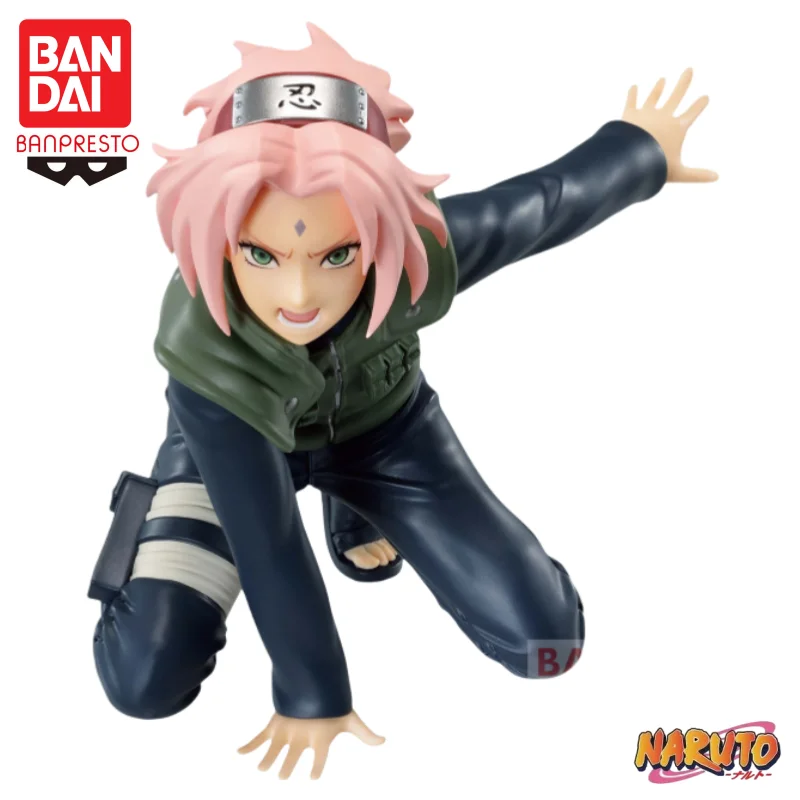 

В наличии Bandai Banpresto оригинальная панель Наруто очки Харуно Сакура модель куклы совершенно новые фигурки в штучной упаковке украшения