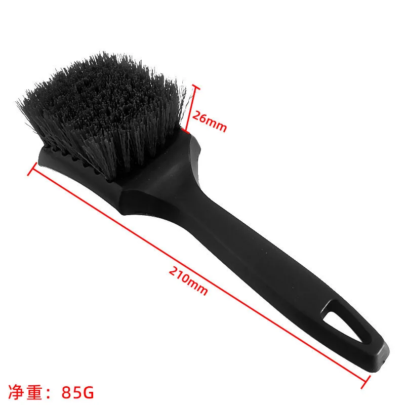 Brosse de nettoyage de jante de voiture, brosses de moyeu de roue, manche en plastique, outils de lavage automatique, accessoires de livres de