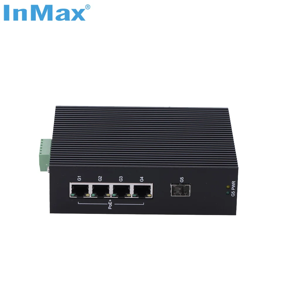 Power Over Ethernet 5 Port Mini Gigabit Ethernet Switch 4 PoE Port Switch