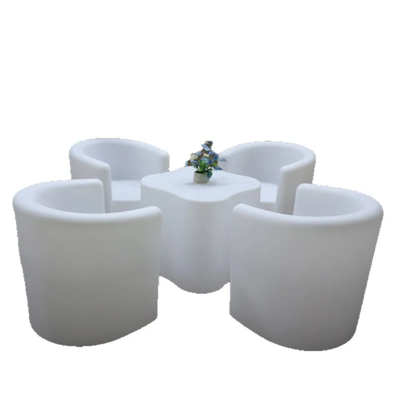 

LED bar furniture color-changing sofa outdoor waterproof hotel creative combination clear bar box luminous coffee table