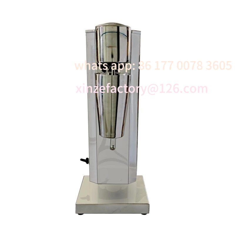 

Customizable Milkshake Machine Milk Tea Shop Commercial Stainless Steel Single/Double Head Mixer Electric Foamed Snow Milk