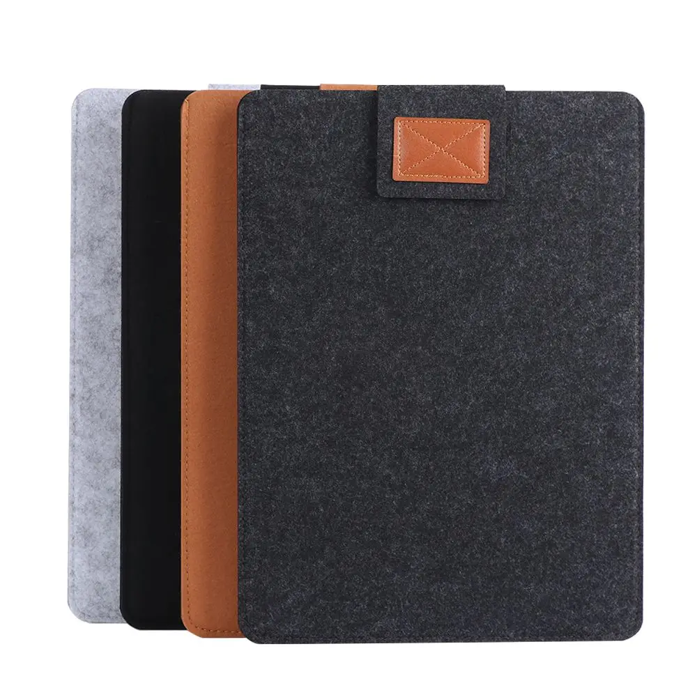 11inch/ 13inch/ 15inch Fashion Anti-scratch Laptop Bag Sleeve Case Wool Felt Computer Cover For Ultrabook Tablet PC Notebook