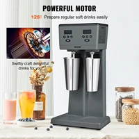 VEVOR Milk shake 375W x 2 Maker Electric Milkshake Machine Commercial Double Heads Drink Mixer Blender 2