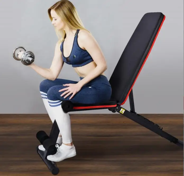 Custom LOGO OEM Multi Function Sit Up Bench Home Exercise Adjustable Weight Bench