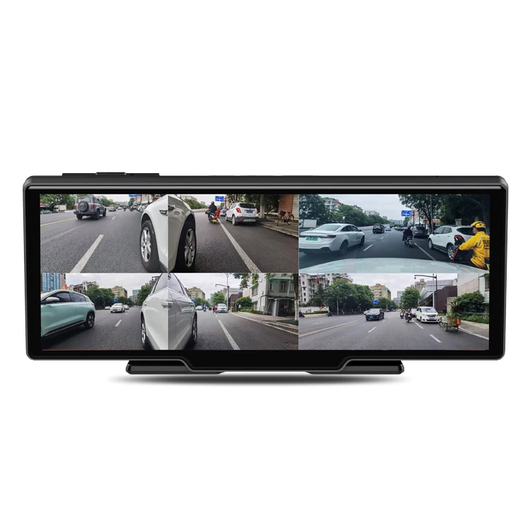

128G Android 360 Degree View Backup System Waterproof 10'' Screen 720p Clarity Trucks RVs Car Front View Driving
