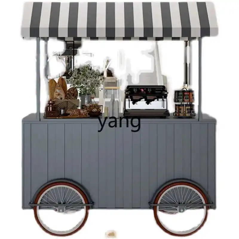 

LMM Movable Float Supermarket Display Stand Night Market Shopping Mall Truck Market