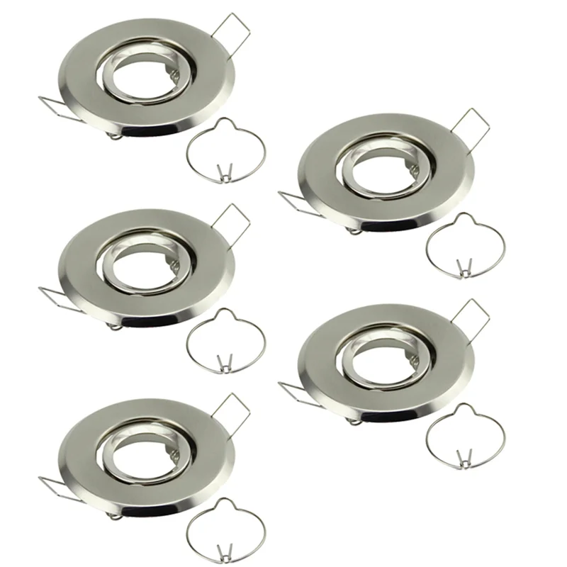 AT19-MR11 Bulb Holder Recessed LED Spotlights Frame High Quality Ceiling Light Adjustable Led Holders Cutout 45Mm
