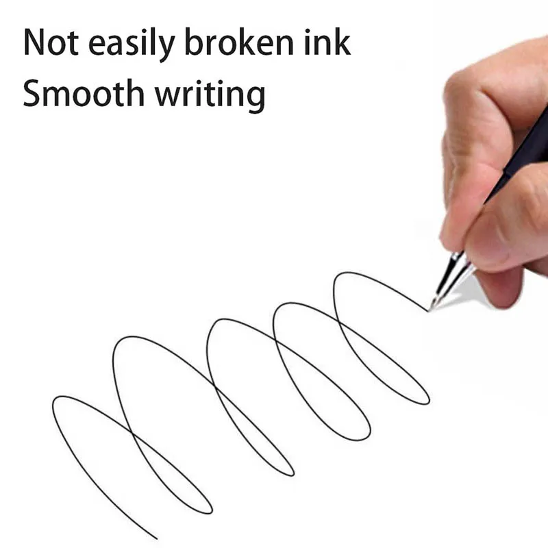 10pcs 0.5mm Frosted Bullet Tip Ink Students Gel Pen Ballpoint For Office School Stationery Supplies Pencil Writing Accessories view 5