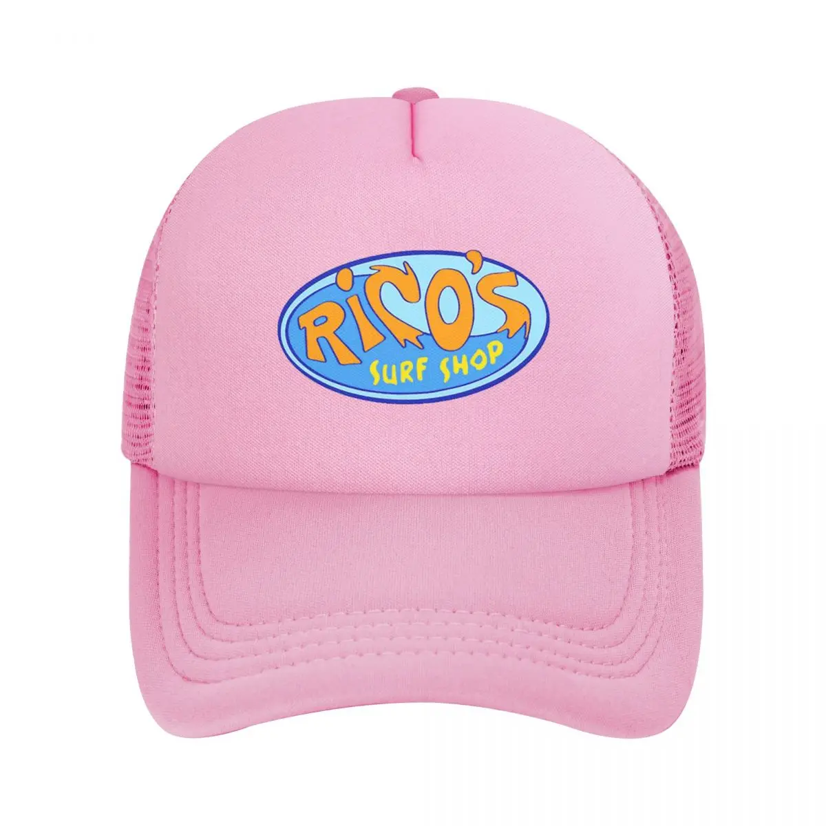 Rico_s Surf Shop From Hannah Montana Mesh Baseball Caps Snapback Baseball Hats Breathable Casual Casquette Outdoor Unisex