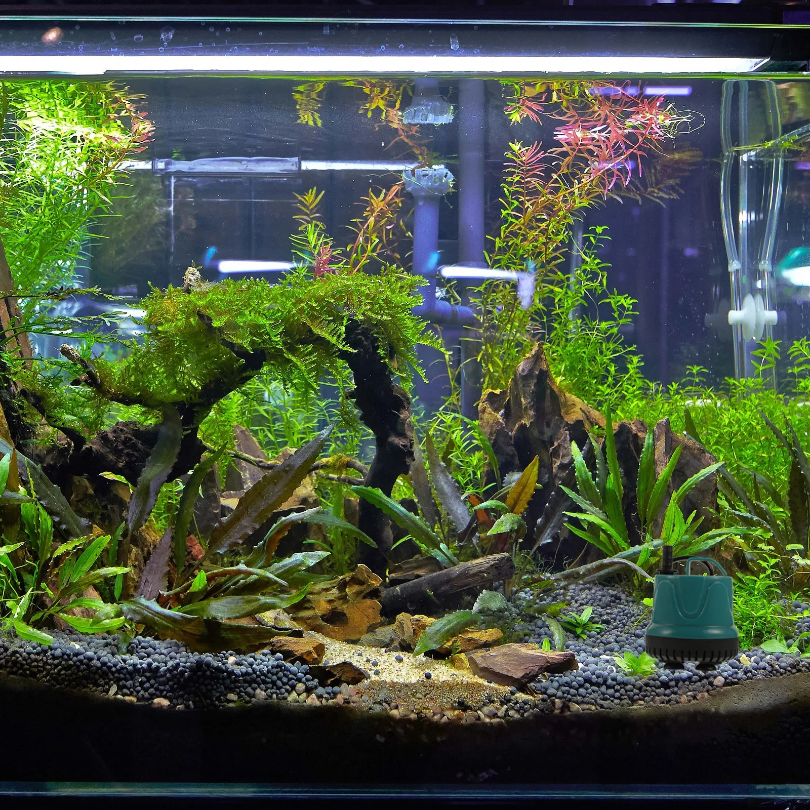

Fish Tank Water Pump Submersible Aquarium Circulation Fecal Suction Pond Terrace Fountain Mini Quiet Bottom Filter Pet Supplies
