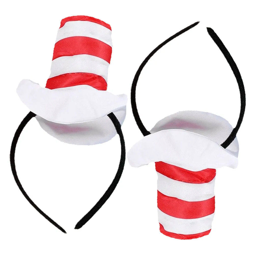 2 個ヘッドバンド帽子デザインパーティーフェスティバル頭飾りコスチュームヘアアクセサリー女性女の子休日装飾着用プロム結婚式イベント