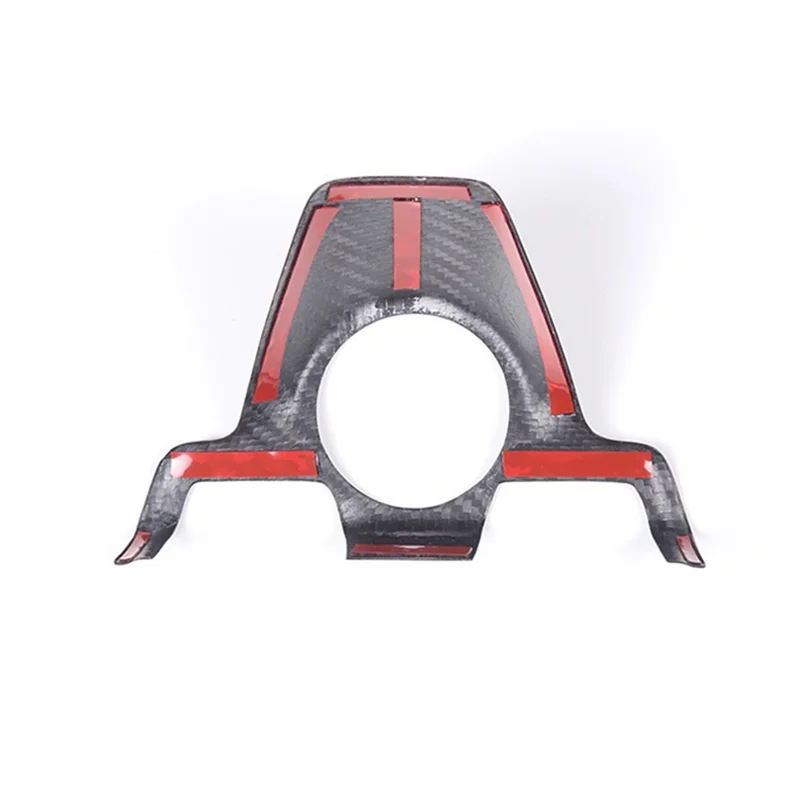 Real Carbon Fiber For Porsche 911 992 2019-2022 Car Headlight Switch Decorative Stickers Accessory Accessories