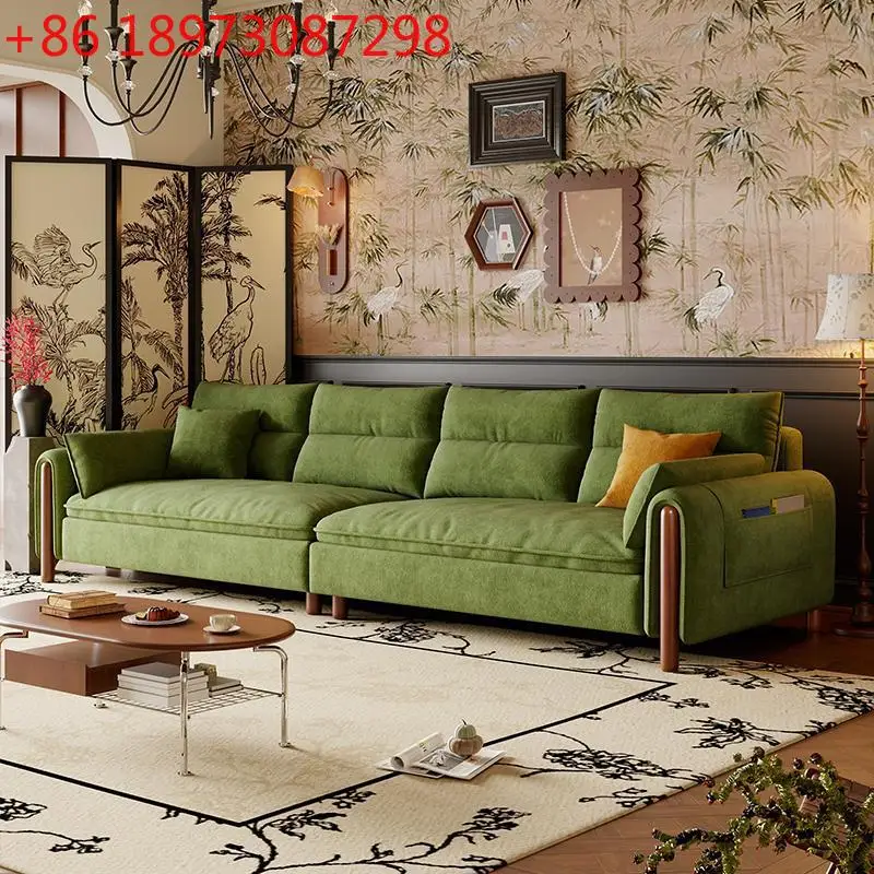 

Французский ретро-гостиная, средневековый, для маленькой квартиры, прямой тканевый диван