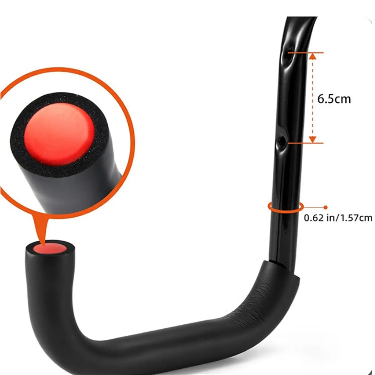 

Набор сверхпрочных гаражных крючков AD10 для велосипедов, лестниц, инструментов - настенный органайзер-держатель