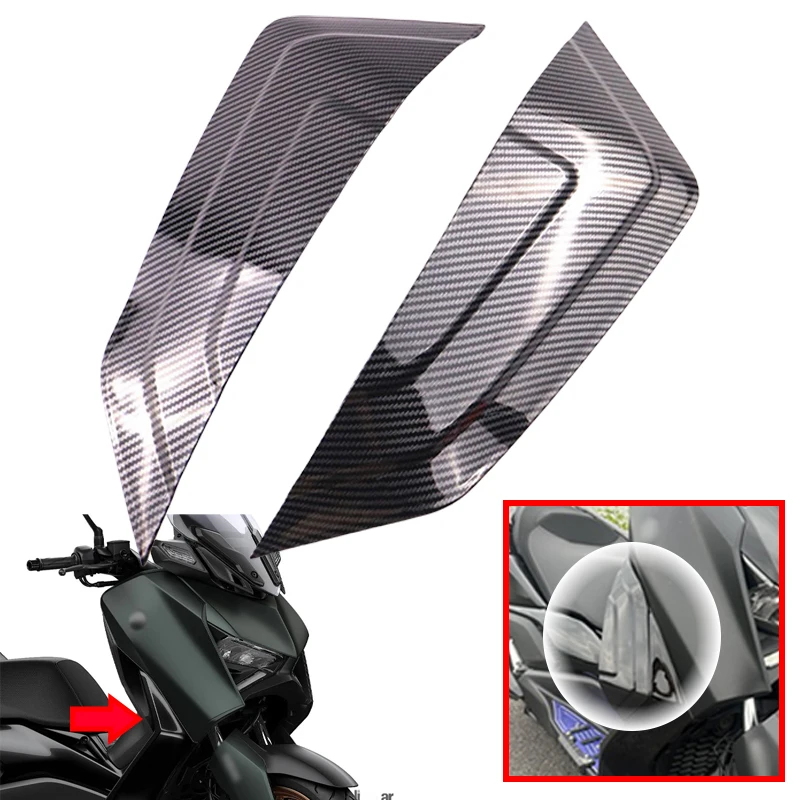 

Аксессуары для мотоциклов, переднее стекло, защита ног, карбоновый чехол для лобового стекла, подходит для Yamaha XMAX 300 X-MAX 300 XMAX 300 2023-2024