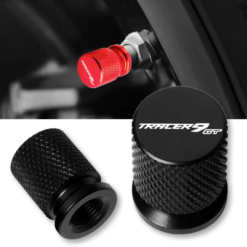 2PCS Aluminum Motorcycle Tyre Valve Cap Dustproof Universal For Yamaha TRACER 9 GT 9GT Tracer9GT 2026