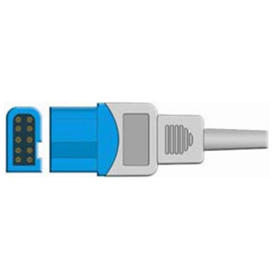 SpO2酸素センサーコネクタ,7ピン,8ピン,10ピン,12ピン,スペースフィットフリップ用,シンプルな患者モニター,ekgマシン