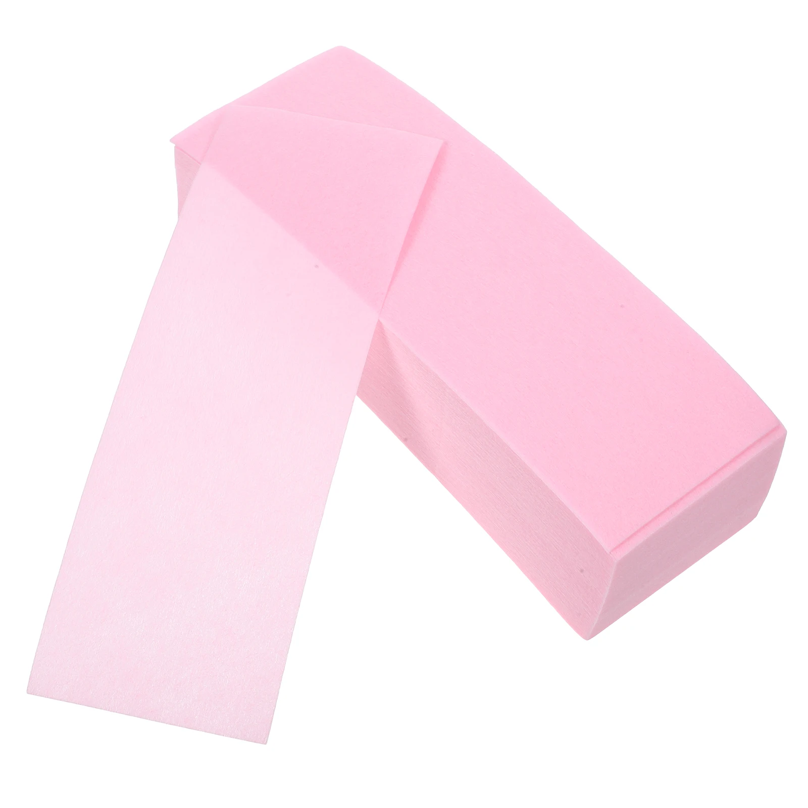 

100pcs Hair Removal Wax Strips 100 Pack Non Woven Disposable Waxing Paper for Legs Arms Face Body Small Areas for Hair