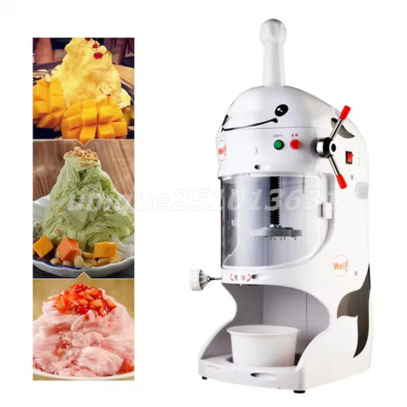 

Automatic Ice Chopper Smoothie Ice Making Machine Electric Ice Crusher Shaver Snow Cone Ice Shaver Machine