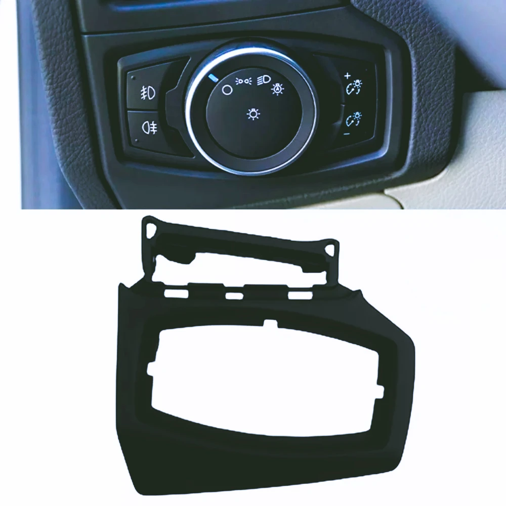 Marco embellecedor  interruptor  faro, repuesto directo, apto para Ford Focus 2012 2018, colocación izquierda, Material plástico