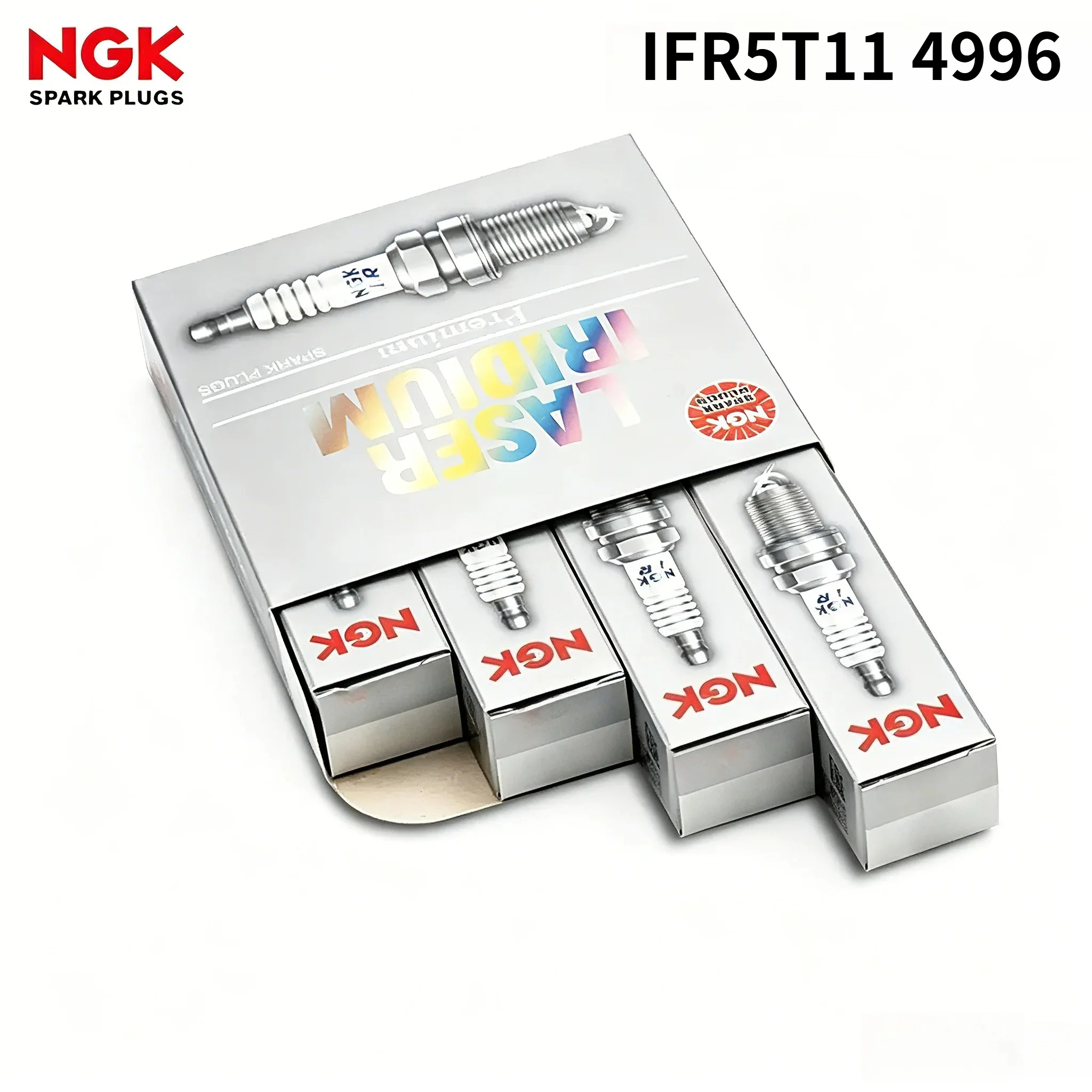 NGK IFR5T11 4996  Spark Plug 1PCS Fit Toyota RAV4 Vios Camry BYD G6 Surui