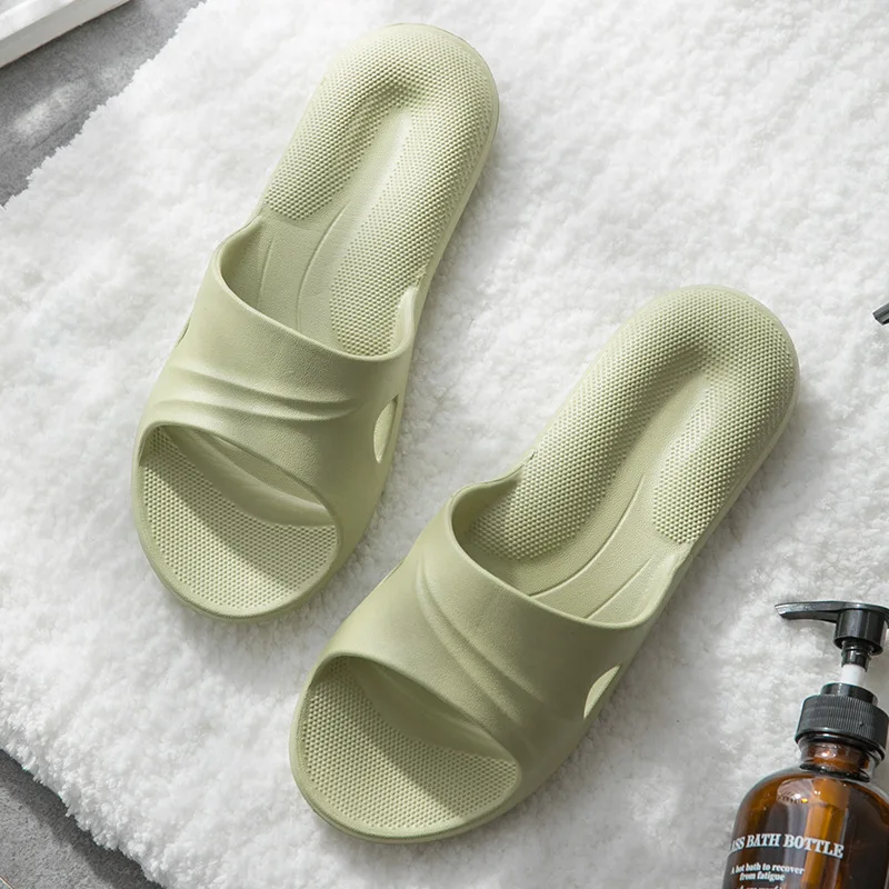 Simple Indoor Home Men\'s Bathroom Bathroom Bath Deodorant Elderly Special Anti-slip Slippers Women Pregnant Mute Wholesale