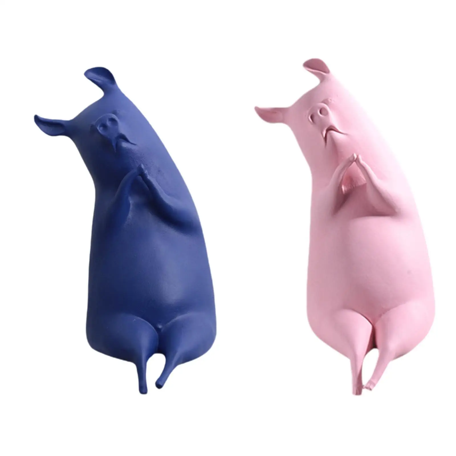 

Adorable Pig Statue Ornament Creative for Cabinets Cabinets Shelf Decoration