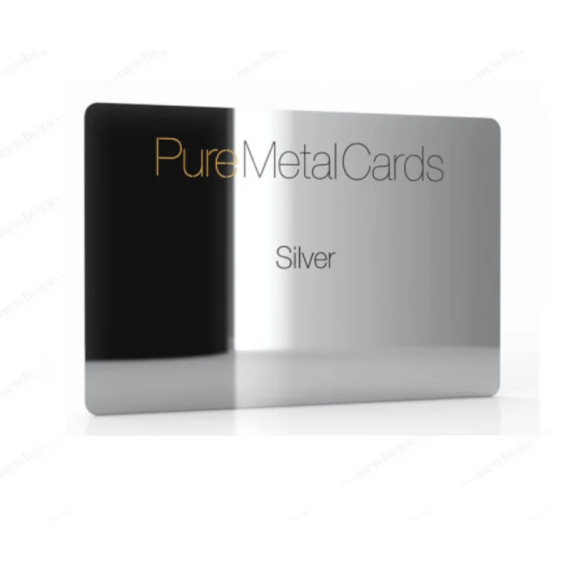 Customized.product.Custom ISO 14443 A RFID Metal NFC Blank Business Luxury Gold Metal NFC Card