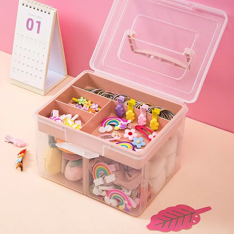 

Hair accessories, hairpin storage box, rubber band necklace, headgear, hair card ring, hair band, head flower storage, desktop