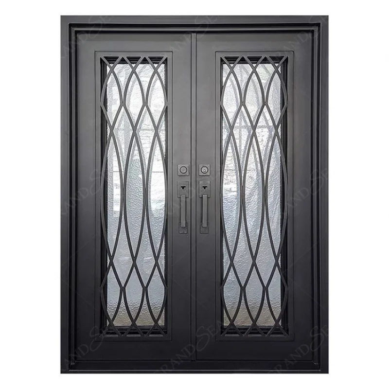 Custom. Safety By Design Iron Entrance By Vietnam Wrought Iron And Glass Entry Door