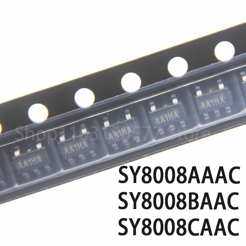 5piece SY8008AAAC SY8008BAAC screen printing AB SY8008CAAC screen printing AC patch SOT23-5