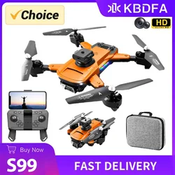 Dron KBDFA S99 1080P kamera HD profesjonalna fotografia lotnicza samolot optyczna składany Quadcopter unikania przeszkód