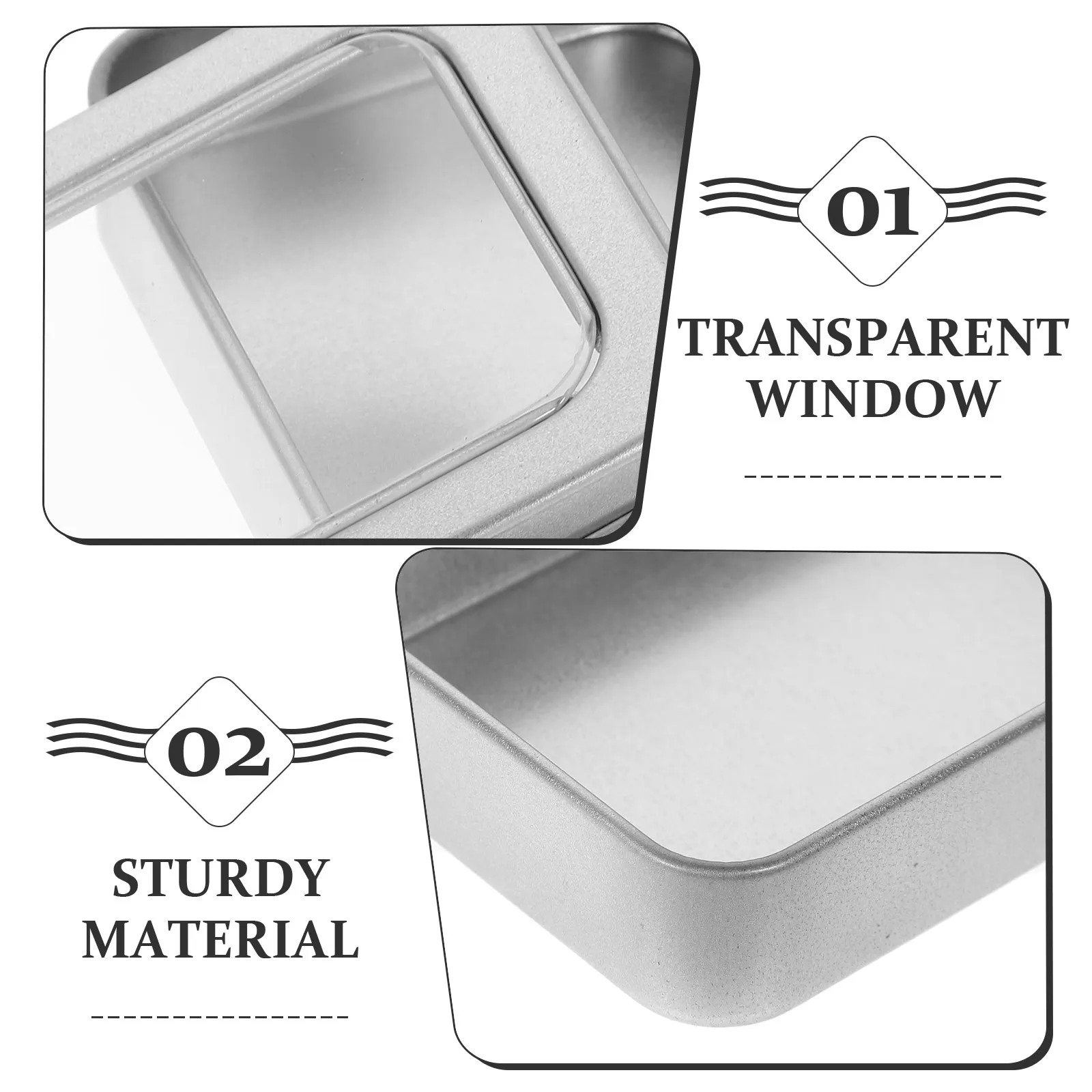 

Набор из 5 металлических коробок для игровых карт, прямоугольный футляр для хранения игральных карт, органайзер для мелких аксессуаров, железный бокс для карт