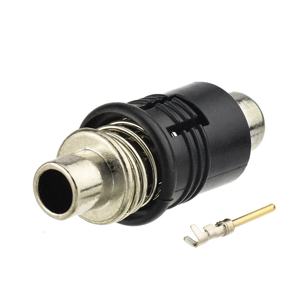 Eightwood Auto Radio Aerial Antenna Connector RAKU RAST II 2 Male Plug Crimping LMR-195 RG-58 Coaxial Cable Interface