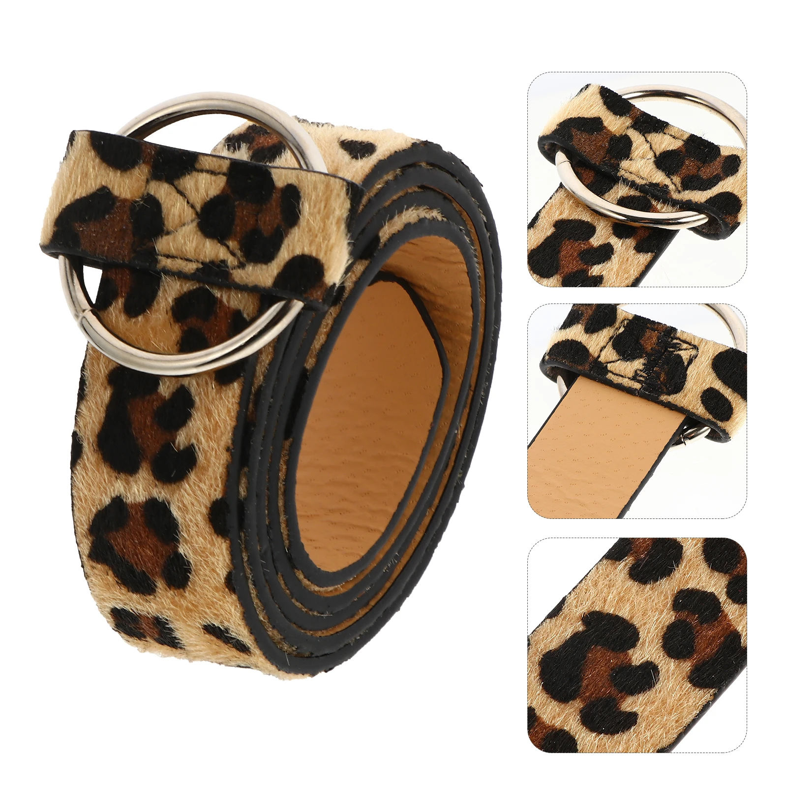 

1pc Round Buckle Imitation Belt For Women Stylish Waistband Girdle Casual Fashion Party Dance Decoration Gift