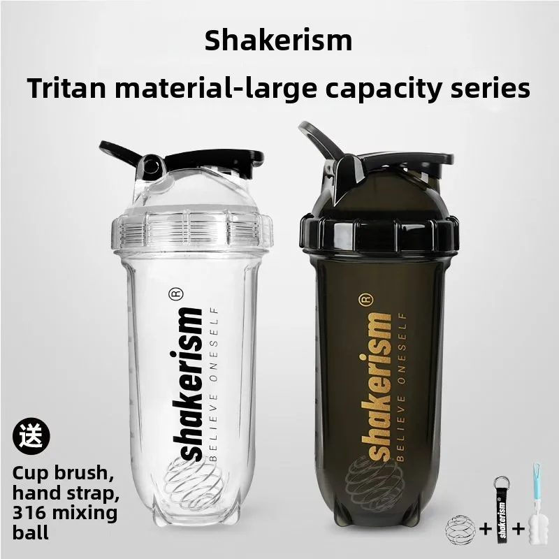 

Tritan Shaker Cup for Protein Powder High Temperature Resistant Sports Water Bottle