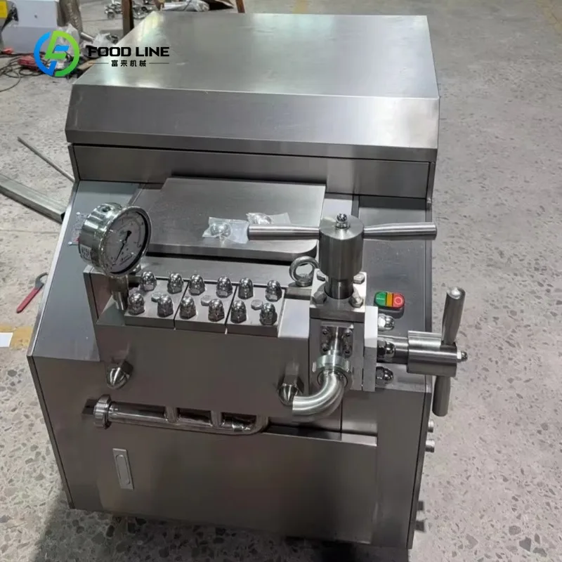 Customized High Quality Industrial Automatic High Pressure Homogenizer Juice Homogenization Machine