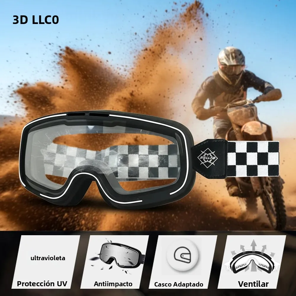 BOLLFO-gafas fotocromáticas para moto de cross AVT, gafas de sol para motocicleta, protección UV OTG, gafas de esquí para nieve, gafas a prueba de viento para motocicleta