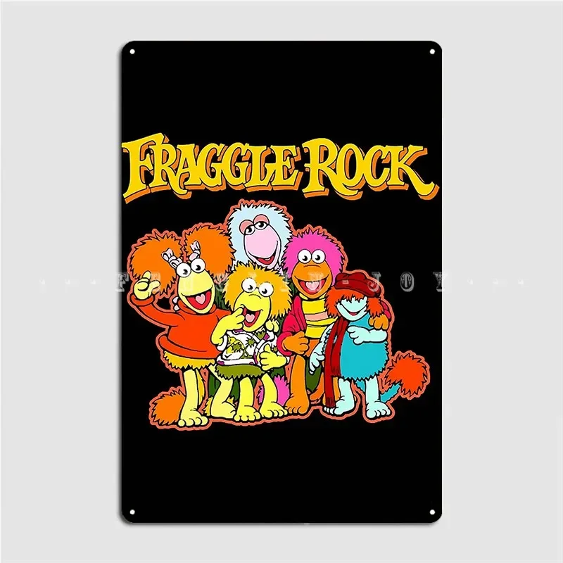 Fraggle Rock Poster Metal Plaque Club Bar Plaques Wall pub Designing Tin sign Poster