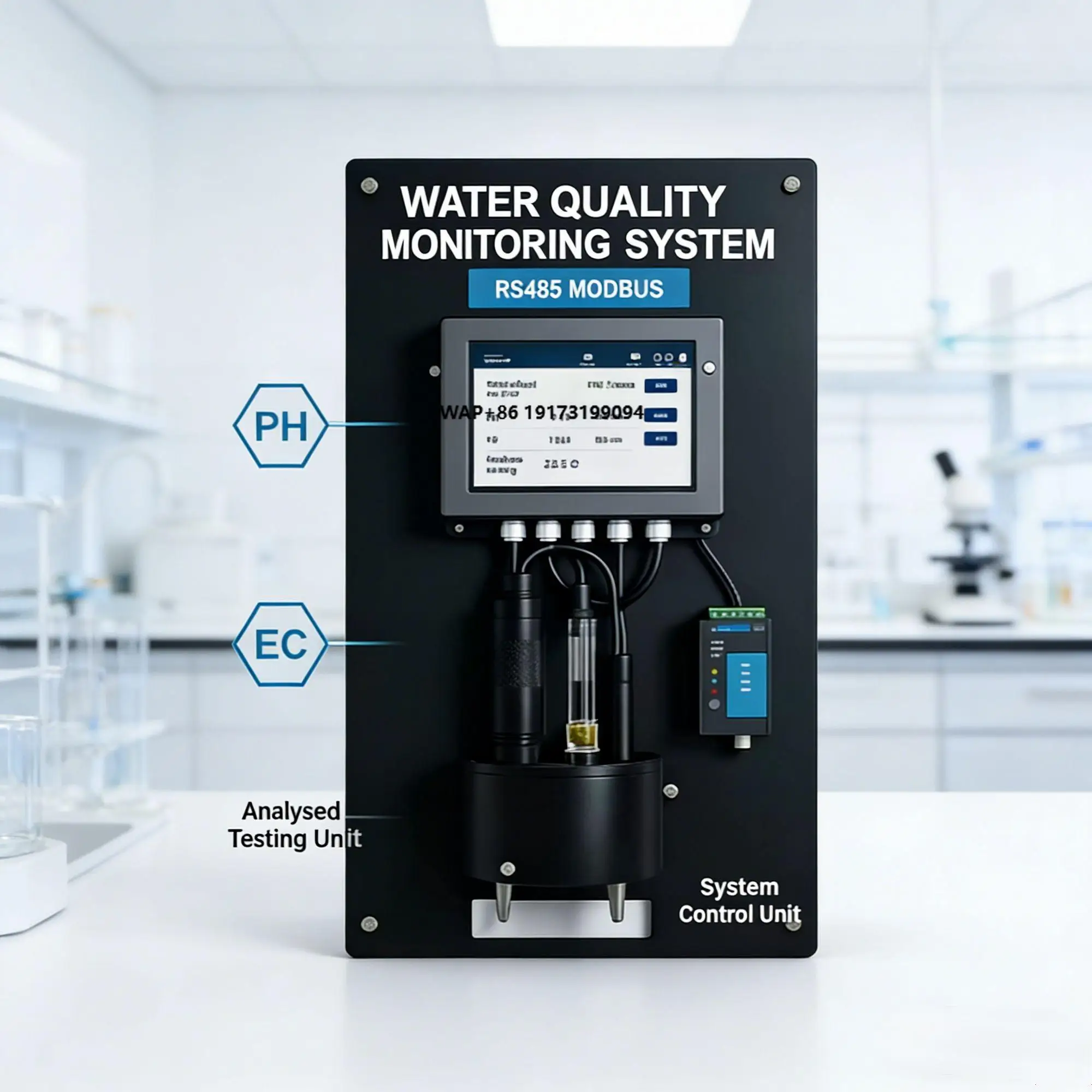 High Quality Smart IoT Online PH EC ORP EC Multi-parameter Water Quality Sensor Monitoring System for Urban Water Pipeline