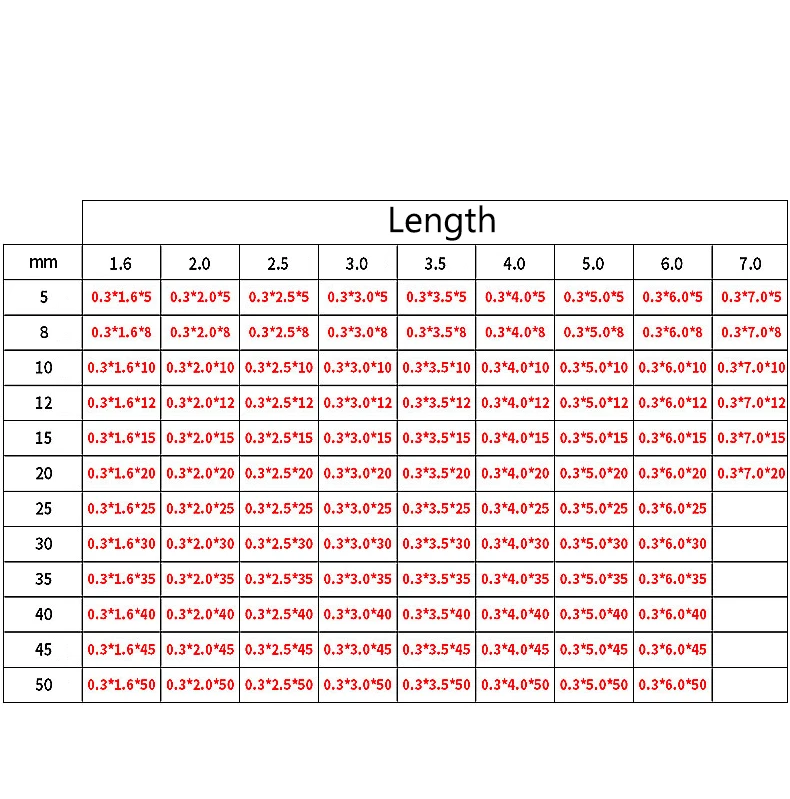 304 Stainless Steel Od:1.6mm-7mm Micro Small Return Compression Spring Wire Dia:0.3mm Compression Spring Length:5mm-50mm