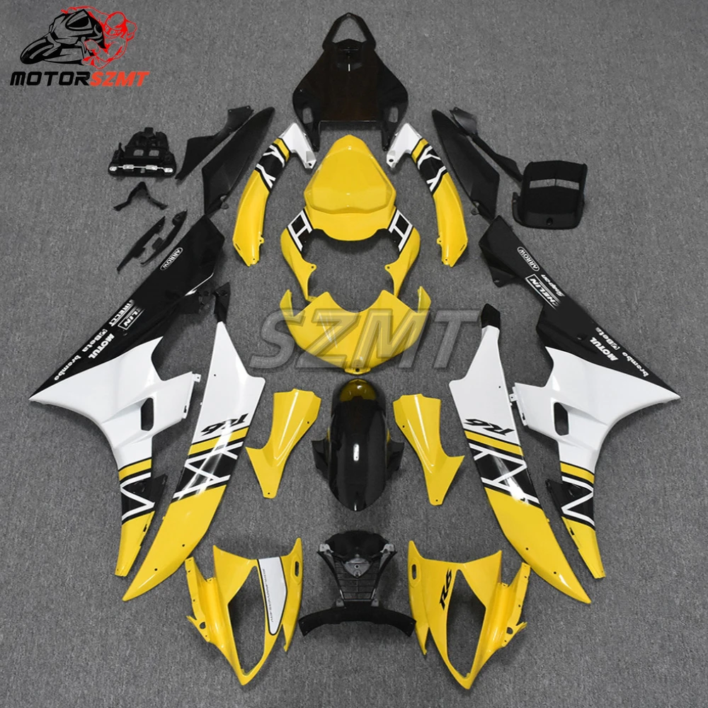 

Motorcycle Fairing Kits Fit For YAMAHA YZF-R6 YZFR6 2006 2007 YZF R6 06 07 Injection Bodywork Set 100% Fitment Accessories