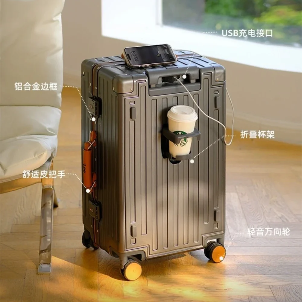 Luggage Case Password Box Large Capacity Suitcase 22 24 26 28 Inch Drop Resistant Sturdy and Durable Travel Suitcases Trunk